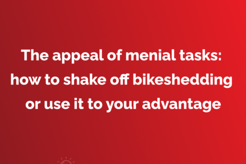 how to avoid bikeshedding