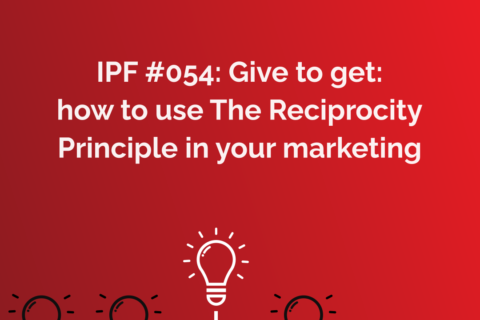 how to use the reciprocity principle in marketing